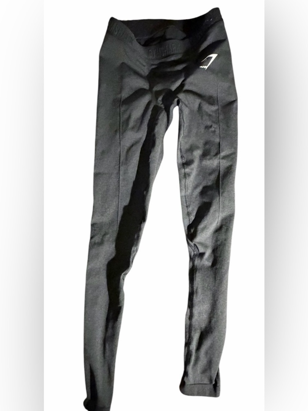 GYMSHARK Vital Seamless Stretch leggings Workout mens Tights Black small
